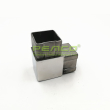 Pemco Wholesale Mirror Polish Stainless Steel Square Pipe Connector